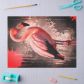 Flamingo Tissue/Decoupage Paper 薄葉紙 (クラフト)