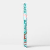 Flamingo Tropical:ヴィンテージフローラ壁紙 Case-Mate iPhoneケース (裏面 / 右)