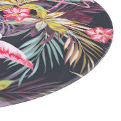 Flamingo Tropical：夏の継ぎ目のないパターン カッティングボード (角)