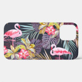 Flamingo Tropical：夏の継ぎ目のないパターン Case-Mate iPhoneケース (裏面 (横))