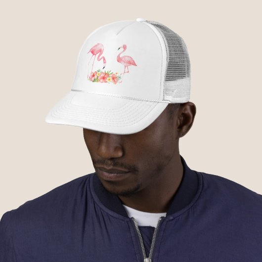 Flamingo Tropical Baseball Cap キャップ (インサイチュ)