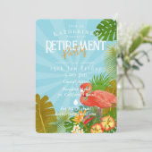 Flamingo Tropical Blue Retirement  招待状 (スタンド正面)