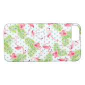 Flamingo Tropical iPhoneケースカバー Case-Mate iPhoneケース (裏面(横))