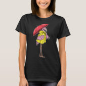 Flamingo Umbrella Tシャツ (正面)