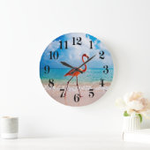 Flamingo Wall Clock ラージ壁時計 (ホーム)