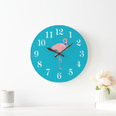 Flamingo Wall Clock ラージ壁時計 (ホーム)