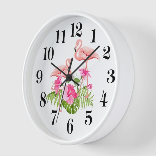 Flamingo Wall Clock 壁時計 (傾斜)