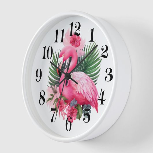Flamingo Wall Clock 壁時計 (傾斜)