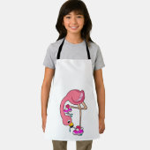 Flamingo with Shoes エプロン (インサイチュ)