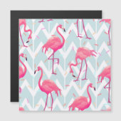 Flamingosライトグレー：熱帯ヴィンテージ。 (正面/裏面)