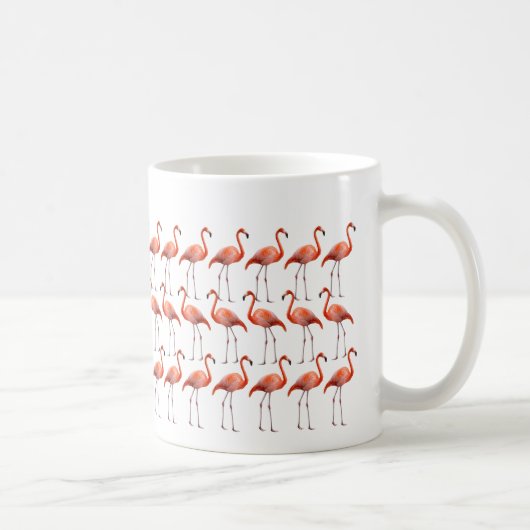 Flamingos コーヒーマグカップ (右)