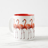 Flamingos ツートーンマグカップ (正面左)