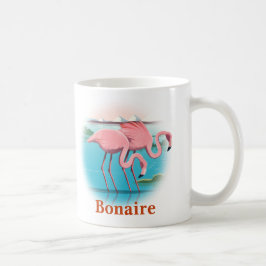 Flamingos at the Caribbean Island of Bonaire コーヒーマグカップ