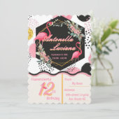 Flamingo's Birthday Invitation シーズンカード (スタンド正面)