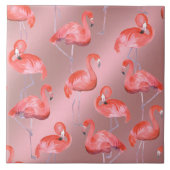 Flamingos Ceramic Tile タイル (正面)