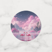 Flamingos in einer Traumwelt コンフェッティ (スモール正面)