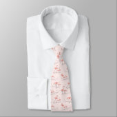 Flamingos Multi Pink tie ネクタイ (タイ)