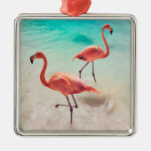 Flamingos Ornament メタルオーナメント (正面)