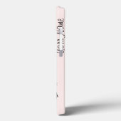 Flamingos Pink Trio 'Name' iPadケース Case-Mate iPhoneケース (裏面 / 左)