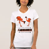 Flamingoween – ハロウィーン tシャツ (正面)