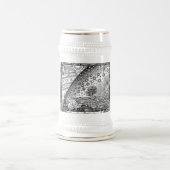 Flammarionの版木、銅版、版画 ビールジョッキ (中央)