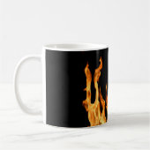 Flammen – Flamme – Flame – Flames – Feuer – Fire K コーヒーマグカップ (左)