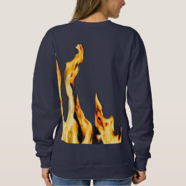 Flammen – Flamme – Flame – Flames – Feuer – Fire T スウェットシャツ
