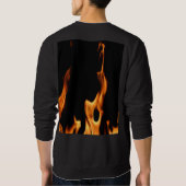 Flammen – Flamme – Flame – Flames – Feuer – Fire T スウェットシャツ (裏面)