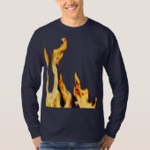 Flammen – Flamme – Flame – Flames – Feuer – Fire T Tシャツ (正面)