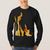 Flammen – Flamme – Flame – Flames – Feuer – Fire T Tシャツ (正面)