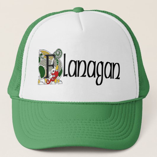 Flanaganのケルト族のドラゴンの帽子 キャップ (正面)