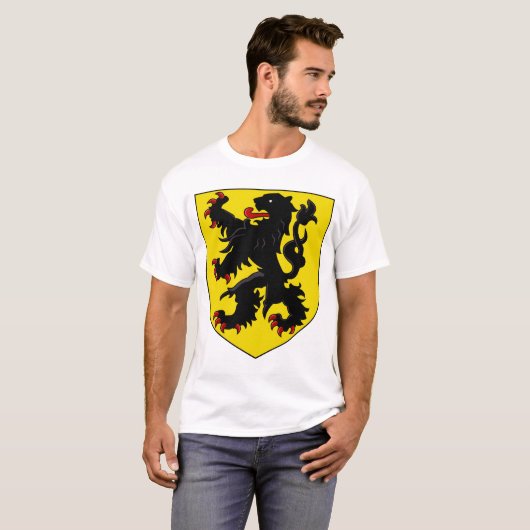 Flanders Coat of Arms Tシャツ (正面フル)
