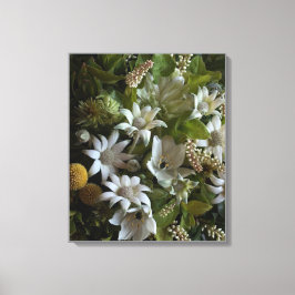 Flannel Flower Velvet Texture Fine Art Canvas キャンバスプリント