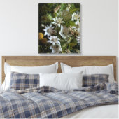 Flannel Flower Velvet Texture Fine Art Canvas キャンバスプリント (インサイチュ (寝室))