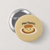 Flantastic! かわいいFLAN 缶バッジ (正面&裏面)