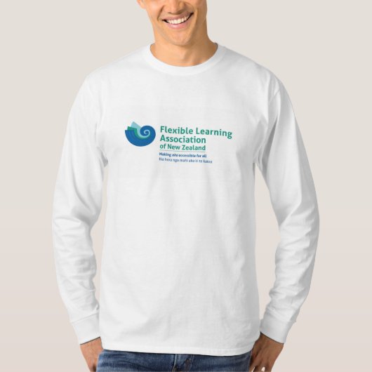 FLANZ基本長袖Tシャツ(カラー) Tシャツ (正面)