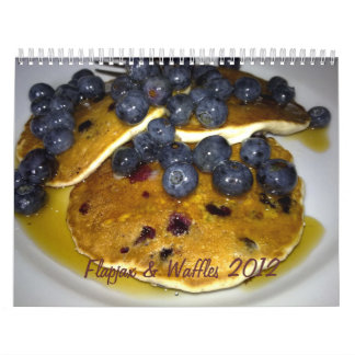 Flapjax及びワッフルのカレンダー2012年 カレンダー
