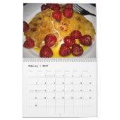 Flapjax及びワッフルのカレンダー2012年 カレンダー (2月 2027)