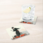 FlapperとRoadster スクエアペーパーコースター (インサイチュ)