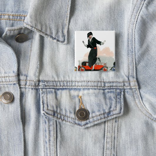 FlapperとRoadster 缶バッジ (インサイチュ)