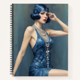 Flapper en Azul ノートブック