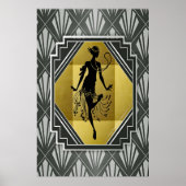 flapper girl poster ポスター (正面)