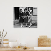 Flapper Girls, Cloche Hats 1920s ポスター (キッチン)