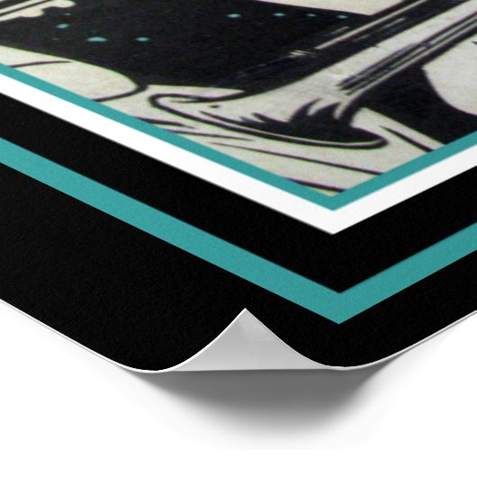 "Flapper Jazz"  16 x 20 poster ポスター (角)