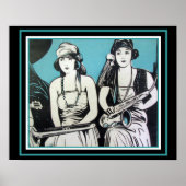 "Flapper Jazz"  16 x 20 poster ポスター (正面)