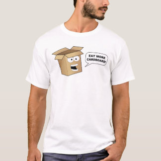 Flappyは"より多くのボール紙"を食べなさいことを言います Tシャツ