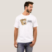 Flappyは"より多くのボール紙"を食べなさいことを言います Tシャツ (正面フル)