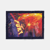 Flares Of Fury Poster, Au Microscopi. フリースブランケット (正面(横))