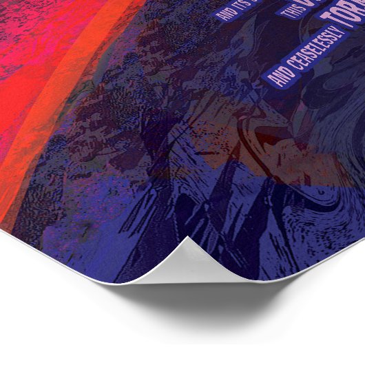 Flares Of Fury Poster, Au Microscopi. ポスター (角)