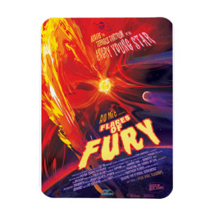 Flares Of Fury Poster, Au Microscopi. マグネット